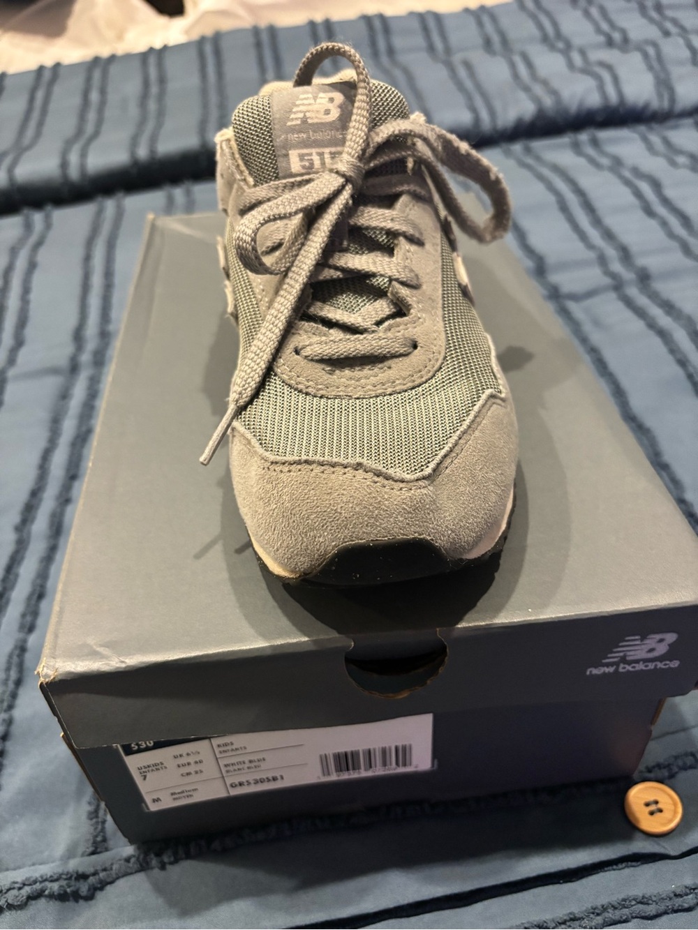 New Balance Gray 530 Running Sneaker